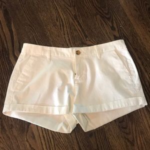 White Shorts